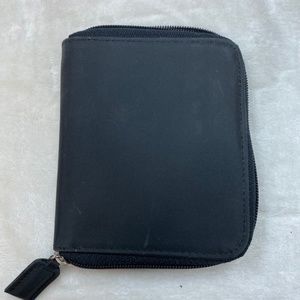 Brand New Black Zip Around Wallet